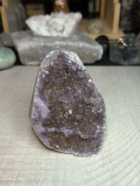 #56 Amethyst Cathedral Geode Pocket | 3" Standing Crystal Cluster Specimen